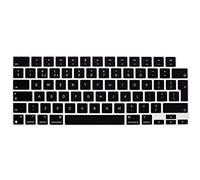 MMDW English Language Silicone Keyboard Cover for MacBook Air 13”15” M4 M3 M2 A3240 A3241 A3114 A2941/Pro 14” 16” M4 M3 M2 M1 A2918 A2992 A2779 A2442 A2991 A2780 A2485 EU Layout