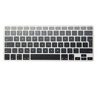 MMDW EU/UK Silicone Keyboard Cover for Macbook Pro 13 Inch,15 Inch (with or without Retina Display,2015 or Older Version) for Macbook Old Air 13 Inch,Ombre Gray