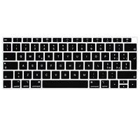 MMDW Italian Language Keyboard Cover Compatible with MacBook Air 2018 Release 13.3 inch A1932 with Retina Display and Touch ID Silicone Soft Protector,European Version