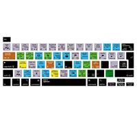 MMDW Lightroom Shortcut Hotkeys Silicone Keyboard Cover Skin for MacBook Pro 16 inch A2141 2019 for MacBook Pro 13.3 inch A2338 M1/A2251/A2289 2020 New with Touch Bar & Touch ID European Version