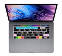 MMDW Logic Pro X EU Shortcut Keyboard Cover for MacBook Pro 13 15 inch | For A2159,A1989,A1706,A1990,A1707 with Touch Bar & Touch ID,Precise Key Cutouts,Dust-proof,Spill-resistant