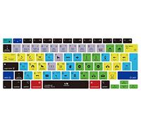 MMDW Premiere Pro CC Shortcut Hotkeys Keyboard Cover A2179 Silicone Skin Keyboard Protector for MacBook Air 13 inch with Touch ID A2337 M1 Chip European Layout