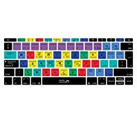 MMDW PS Photoshop Shortcut Hotkeys Silicone Keyboard Cover Compatible with MacBook Pro 13 Inch 2017 & 2016 Release A1708 No Touch Bar & for MacBook 12 Inch A1534 Protective Skin (EU Layout)