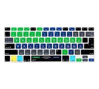 MMDW Serato DJ Silicone Shortcuts Keyboard Cover Skin for MacBook Pro 13" 15" 17" (2015 or Older Version),MacBook Air 13" A1369/A1466,Older iMac Wireless Keyboard MC184LL/B (US and EU Versions)