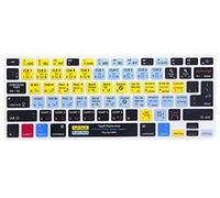 MMDW Serato Scratch LIVE Shortcuts Keyboard Skin Hot Keys Keyboard Cover for MacBook Pro 13" 15" 17"(with or w/out Retina Display) Silicone Skin for MacBook Old Air 13", European/USA