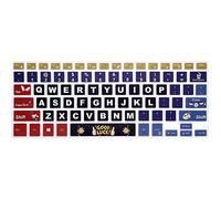 MMDW Silicone Keyboard Cover for Dell 14 5481 5482 5485 5491/13 5368 5378 5370 5379 7386 7373 7375 7368 7378 7380/15.6" Inspiron 15 5568 5578 5579 5585 7570 7573 7569 7579 7580 7586,Good Luck