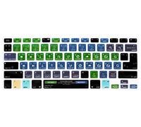 MMDW Spanish Serato DJ Shortcuts Keyboard Skin Hot Keys DJ Keyboard Cover for MacBook Pro 13" 15" 17"(with or w/out Retina Display) Silicone Skin for MacBook Old Air 13", European/USA Keyboard Layout