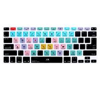 MMDW Steinberg Cubase Shortcuts Keyboard Skin Hot Keys Keyboard Cover for MacBook Pro 13" 15" 17"(with or w/out Retina Display) Silicone Skin for MacBook Old Air 13", European/USA