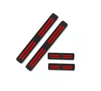 MMDXDLX Car Door Sill Protector for V-W Touareg 2002-2022 2023 2024 2025 7L 7P CR CR1,Carbon Fiber Car Door Sill,Car Sill Protectors Strips,Welcome Pedal Protector Cover, High Temperature Resistant