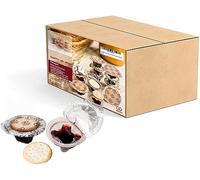Mmeyou (Count 250) Packaged Holy Communion Crackers Prefilled Communion Wine Mmeyou Communion Cups Cracker with Red Grape Juice - All in one packaged communion set.