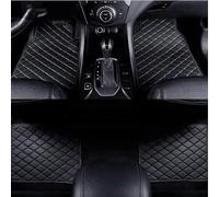 MMHGFIR 4 Pieces Leather Car Floor Mats,for Toyota Aygo 5-door 2005-2021 2022 2023 2024 2025 Auto Carpets Waterproof Mat Protection, Tailored Front Rear Non Slip Waterproof Floor Liner Accessory,A
