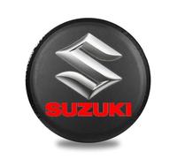 MMHGFIR Car Spare Wheel Cover, for Suzuki Grand Vitara 4-Door 2007-2017 Spare Tyre Cover Waterproof Dustproof Protection Tire Covers,Car Wheel Accessories Tyre Cover,15inch