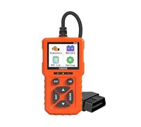 MMHHHG Car Fault Detector, V619 Car OBD2 Diagnostic Tool Read Vehicle Information Code Reader Multi-langua Scanner Battery Tester Check Engine System(Oranje)