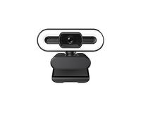 MMHHHG Webcams, Full HD 1080P 2K 4K Webcam Auto Focus Fill Light Web Camera With Microphone Live Broadcast USB Computer PC Web Cam(4K AutoFocus)