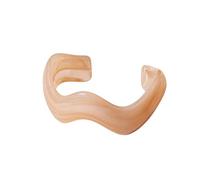 MMIUAEG Creative Wave-shaped Opening Cuff Bracelets Statement Colorful Geometric Chunky Bangle Bracelets Acrylic Resin Irregular Wristbands for Beach Vacation Jewelry, M, Zinc, no gemstone