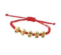 MMIUAEG Year of the Snake Bracelet Red String Bracelet for Women 2025 New Year Snake Jewelry Chinese Zodiac Lucky Bracelets, Medium, Zinc, no gemstone