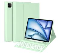 MMK for iPad Pro 12.9 Case with Keyboard-Green