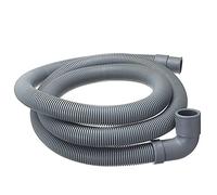 MMLFX 1pc 1m 1.5m 3m 4m Plastic Washing Machine Drain Hose Dishwasher Drain Hose Extension Pipes (Specification : 4 meters)