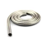 MMLFX 1pc 1meter 4 * 6 6 * 8 8 * 10mm 304 Stainless Steel Corrugated Pipe Model Making Conduit Protect Hosepipe (Size : 4X6mm)