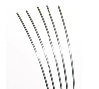 MMLFX 1pc 5Meters A2/304 Stainless Steel Spring Steel Wire CS 0.4/0.5/0.6/0.7/0.8/1/1.2/1.3/1.5/1.8/2mm (Length : 3 meters, Outer Diameter : 2mm)