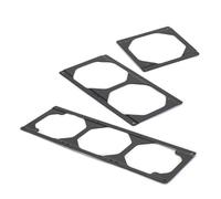 MMLFX 1pc Chassis Cooling Fan Conversion Adapter Bracket Holder For Computer Case Heatsink Accessories 120 To 140/240 To 280/360 To 420 (Blade Color : 1)