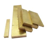 MMLFX 1pc H59 Brass Flat Bar 10mm 12mm 15mm 20mm 25mm 30mm Wide 3mm 6mm Thick (Size : 6x10x100mm 1pc)
