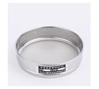 MMLFX 1pc Laboratory Sieve Dia 20cm From 10mesh To 200mesh Stainless Steel Net Chroming Body Test Sieve Standard Test Sieve (Capacity : 160 mesh(0.097))