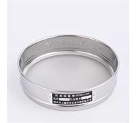 MMLFX 1pc Laboratory Sieve Dia 20cm From 10mesh To 200mesh Stainless Steel Net Chroming Body Test Sieve Standard Test Sieve (Capacity : 140mesh(0.105mm))
