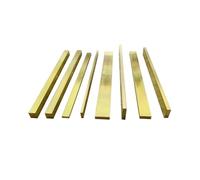 MMLFX 1pc Length 500mm Brass Row Plate Brass Strip H59 Brass Bar Thickness 3mm~10mm Customized Service (Size : 3x25x500mm 1pc)