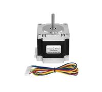 MMLFX 1pc Stepper Motor 57 165 Oz-in 56mm 2.8A 6.35mm/8mm CNC Laser Grind Foam Plasma Cut Nema23 23HS5628 4 Lead Nema 2 (Size : 23HS5628-8.00)