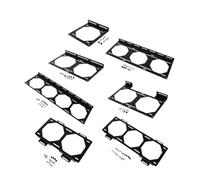 MMLFX 1pc Water Cooler 240 Radiator Mounting Bracket Fan Bracket For 12/14cm Fan Holder External Computer Case Heatsink Gadget Accessories (Size : 360L)