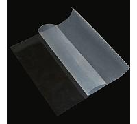 MMLFX 1pcs Transparent Silicone Film Silicone Rubber Sheet Mat 0.1/0.2/0.3/0.4/0.5/0.6/0.8/1mm Thick 500x500mm 500x1000mm (Size : 500x500x0.3mm)