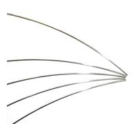 MMLFX 2Meters 304 Stainless Steel Spring Wire 0.4/0.5/0.6/0.7/0.8/1/1.2/1.3/1.5/1.8/2mm Spring Steel Wire (Color : 2 meters, Size : 1.0mm)