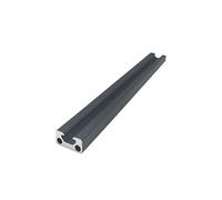 MMLFX 2pcs 1020 V-Slot Black Aluminum Profile Anodized Linear Guides Extrusion Frame 100mm-1200mm For CNC 3D Printer Parts EU Standard (Color : 300mm)