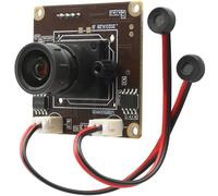 MMlove 5MP USB Camera Module 30FPS Dual Microphone Webcam 81° Viewing Angle 3.6mm Lens High Speed Lightburn Camera Industrial Security Camera for VR Face Recognition Streaming MID Advertising Machines