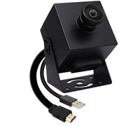 MMlove HDMI USB Camera 4K 30FPS Webcam USB2.0/HDMI Simultaneous Output 80° Wide Angle H.264 2X Digital Zoom PC Streaming Web Camera USB Plug & Play for Linux Windows Android Mac Raspberry Pi