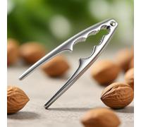 MmmLucipor Nutcracker, walnut opener, high-quality nut cracker, stainless steel lobster cracker for any nut shell, hazelnut cracker made of stainless steel, multifunctional durable nut opener tool