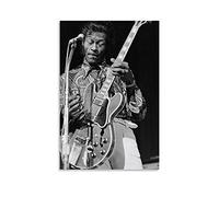 MMMU Singer Chuck Berry poster Decorative Painting Canvas Wall Art Picture Print Living Room Bedroom Aesthetic posters 16x24inch(40x60cm)