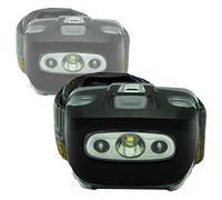 MMOBIEL 2 Pcs Head Lamp Flash Light LED - 1000 Lumen 7 Modes Water Resistant for Camping Gear, Outdoor, Emergency, Running, incl. Adjustable Head Band and Red Safety Light