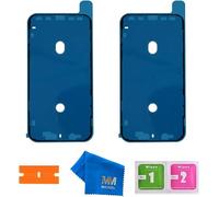 MMOBIEL 2 x LCD Seal Adhesive Sticker Waterproof Compatible with iPhone 11-6.1 inch Black for LCD Display Frame Tool Kit Included