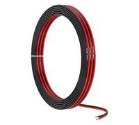 MMOBIEL 20 Gauge Electrical Wire Parallel - 20 AWG 32.8ft / 10m - Tinned Copper Cable - 2 Conductor for Automotive Wire - Led Strips, Audio/Speaker Wire, Low Voltage Landscape Lightning, Lamps