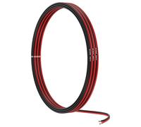 MMOBIEL 22 Gauge Electrical Wire Parallel - 22 AWG 16.4ft / 5m - Tinned Copper Cable - 2 Conductor for Automotive Wire - Led Strips, Audio/Speaker Wire, Low Voltage Landscape Lightning, Lamps