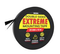 MMOBIEL 25mm Double Sided Strong Adhesive Mounting Tape for Heavy Duty Indoor Mounting, Decor, DIY Crafts, Home, Office, Carpet Fixing, LED Strip Lights etc. - 10m Long Roll