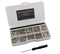 MMOBIEL 300pcs DIN916 Stainless Steel M2.5 M3 M4 M5 M6 M8 Allen Head Socket Hex Grub Screw Kit Assortment incl Hex Key Wrenches