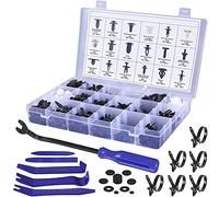 MMOBIEL 447 Pcs Auto Body Fastener Rivet Clip Set with Fastener Remover Tool Set Auto Trim Removal Tool for Car Panel, Bumper, Trim Screws Replacement
