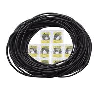MMOBIEL 500 Pcs Rubber O-Ring 0.8mm Watch Back Cover Gasket Case Seal Washer Replacement Kit 31-40mm Repair Set