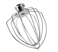 MMOBIEL 6-Wire Whip Attachment Replacement for KitchenAid 4.5-5 Qt Tilt-Head Mixers - Stainless Steel Whisk for K45, KSM15, KSM110, KSM103, KSM75, KN15, KSM90 - Egg Cream Batter Mayonnaise Mixer