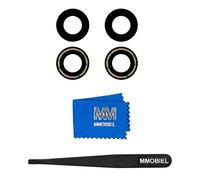 MMOBIEL Back Rear Camera Glass Lens Replacement Compatible with iPhone 14/14 Plus 2022. - Incl. Double Sided Adhesive, Tweezer and Cloth.