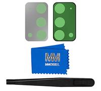 MMOBIEL Back Rear Camera Glass Lens Replacement Compatible with Samsung Galaxy Note 20 / Note 20 5G 2020 - Incl. Double Sided Adhesive, Tweezer and Cloth - Gray