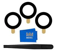 MMOBIEL Back Rear Camera Glass Lens Replacement Compatible With Samsung Galaxy S21 FE 5G - 6.4 inch - 2022 - Incl. Double Sided Adhesive, Tweezer and Cloth